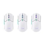 HYPERX Pulsefire Haste 2 Core Wireless Ambidextrous Gaming Mouse (8R2E7AA) (3200 DPI / 6 Macro Buttons) (White) - Image 2