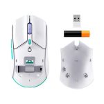 HYPERX Pulsefire Haste 2 Core Wireless Ambidextrous Gaming Mouse (8R2E7AA) (3200 DPI / 6 Macro Buttons) (White) - Image 4