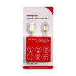 Honeywell Apple Lightning Charge And Sync Braided Cable 1.2 Meter (Gold) - Image 2