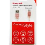 Honeywell Apple Lightning Charge And Sync Braided Cable 1.2 Meter (Rose Gold) - Image 3