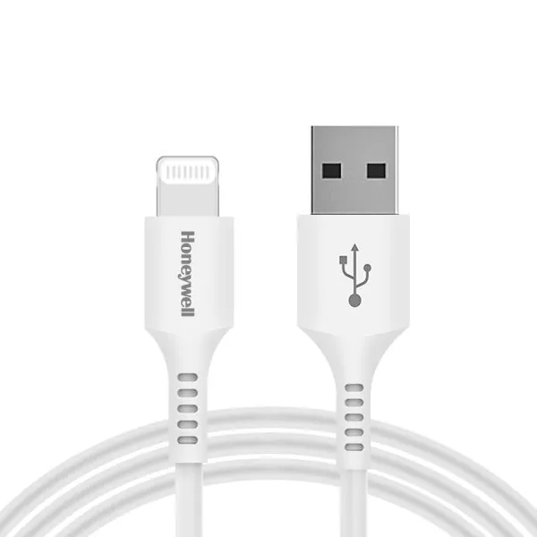 Honeywell Usb to Lightning Cable 1.8 Meter (Silicone Cable) – White