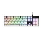 HyperX PBT Keycaps Full Key Set, Double Shot PBT Material, English (US) Layout, 104 Keys (White) - Image 3
