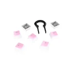 HyperX Pudding Keycaps Full Key Set – PBT (Pink)