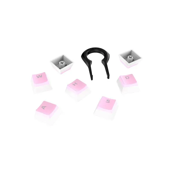 HyperX Pudding Keycaps Full Key Set – PBT (Pink)