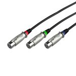 HyperX XLR 10-Foot Male To Female Cable For Desktop Audio - Image 3