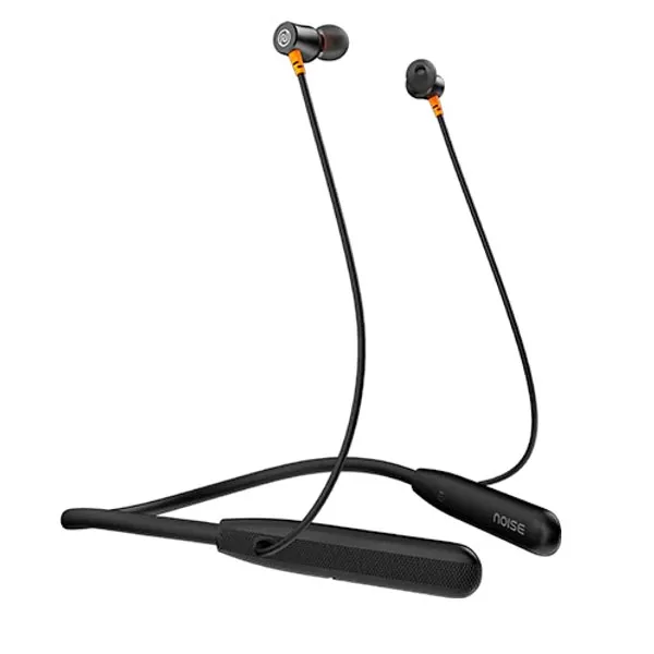 Noise Airwave Bluetooth in Ear Neckband with 50H of Playtime (Jet Black)