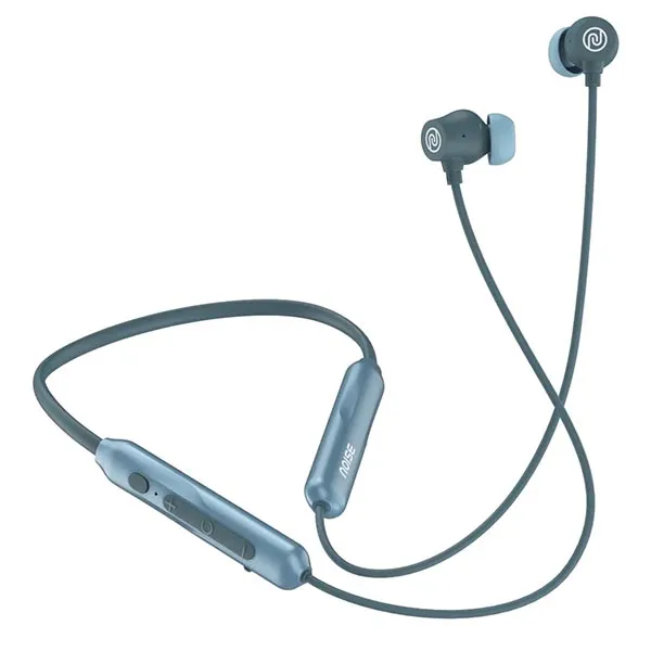 Noise Airwave Pro Bluetooth in Ear Neckband with Upto 32 dB ANC (Metallic Blue)