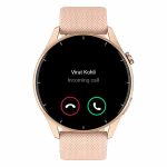 Noise Fit Crew 1.38″ Display Metallic Finish Smartwatch (Rose Pink) - Image 4