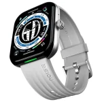 Noise Ultra 3 Luminary 1.96″ AMOLED Display Premium Metallic Dial Smartwatch (Silver Grey)