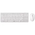 RAPOO 9300M Multi Mode Wireless Keyboard and Mouse Combo (White)