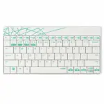 Rapoo 8000M Multi-Mode Keyboard & Mouse (White)