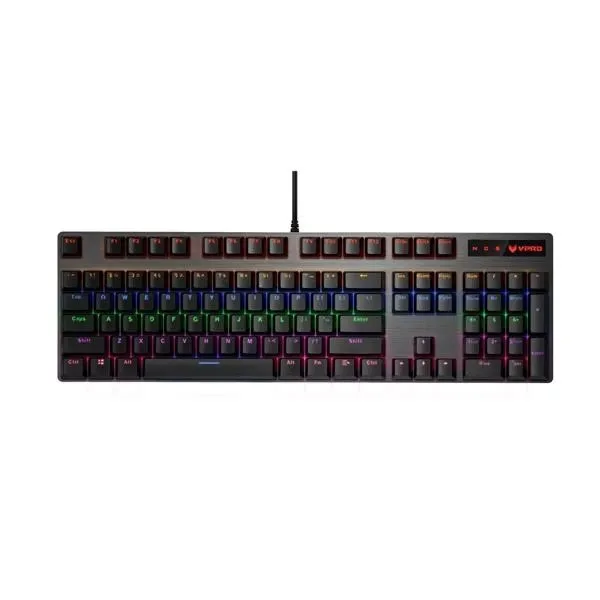 Rapoo V500 Pro Full Size RGB Mechanical Gaming Keyboard (Black)