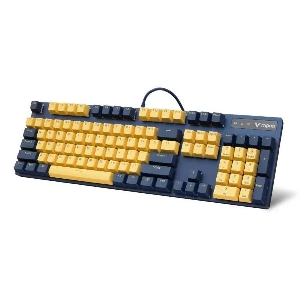 Rapoo V500 Pro Mechanical Keyboard (Yellow)