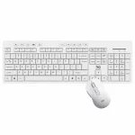 TAG KBWM1000 White Wireless Keyboard & Mouse Combo Kit