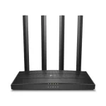 TP-Link Archer C6 MU-MIMO Gigabit 1200 Mbps Wireless Router (Black)