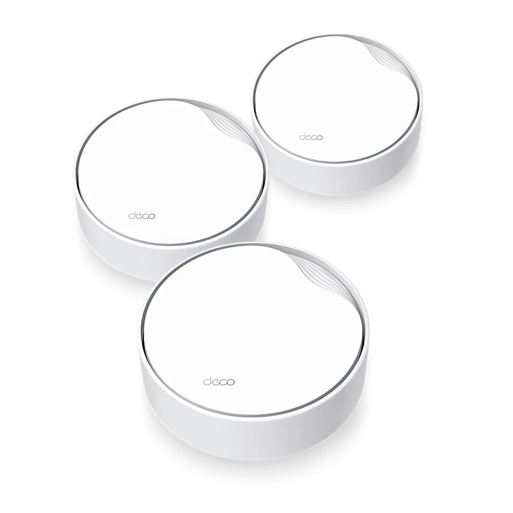 TP-Link Deco X50-PoE AX3000 Whole Home Mesh WiFi 6 System with PoE (3 pack)