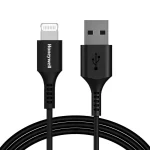 Honeywell Usb to Lightning Cable 1.8 Meter (Silicone Cable) – Black