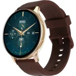 Noise Vortex Plus 1.46 AMOLED Display, AoD, BT Calling, Sleek Metal Finish, 7 Days Battery Life, All New OS with 100+ Watch Faces & Health Suite (Vintage Brown)