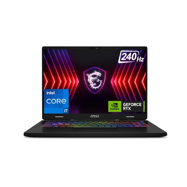 MSI Crosshair 16 HX, Intel 14th Gen. i7-14700HX, 41CM QHD+ 240Hz Gaming Laptop(16GB/1TB NVMe SSD/Windows 11 Home/NVIDIA GeForce RTX 4060, GDDR6 8GB /Cosmos Gray/2.5Kg), D14VFKG-206IN