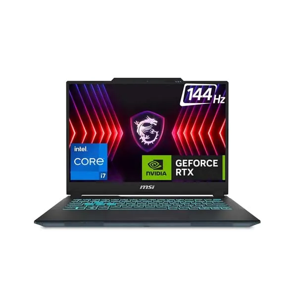 MSI Cyborg 14 Intel Core i7 13th Gen 13620H – (16 GB/512 GB SSD/Windows 11 Home/6 GB Graphics/NVIDIA GeForce RTX 4050) Cyborg 14 A13VE-201IN Gaming Laptop (14 inch, Translucent Black, 1.6 kg, With MS Office)