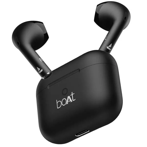 Boat Airdopes Alpha 35Hrs Battery Bluetooth TWS Earbuds Jet Black