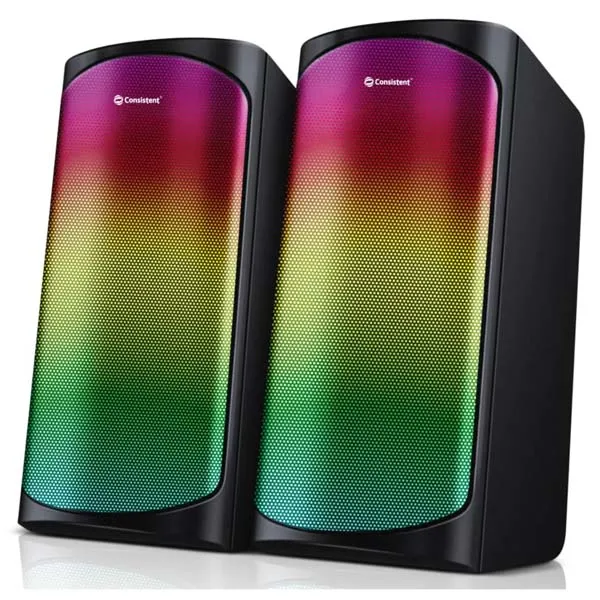 Consistent Desi Vibe USB 2.0 Speaker | Computer Speaker, USB Powered, AUX Volume Control