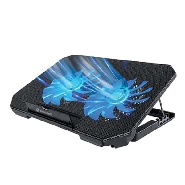 Consistent Chilltech Laptop Cooling Pad with 2 RGB Fan Silent Cooling Fan