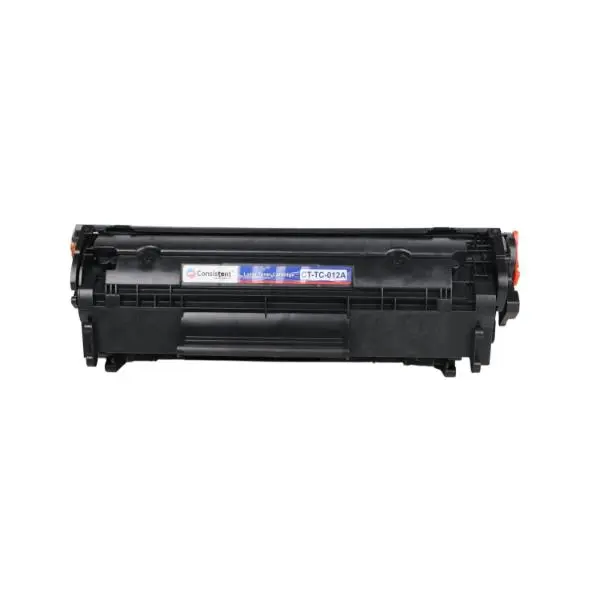 Consistent Laser Toner Cartridge(CTTC012A) Compatible with 1020, M1005, 1018, 1010, 1012, 1015, 1022, 1022N, 1022NW, 3015, 3020, 3030, 3050, 3050Z, 3052, 3055 / 12A Cartridge/Black