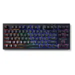 Consistent PARADOX Gaming Wired & Mac Support Keyboard, USB Plug-and-Play, Keystrokes, Rainbow Breath Light, 1.5 Cable Length
