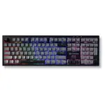 Consistent STORM Gaming Triple Mode Wireless RGB & MAC Support Keyboard for Windows, USB Plug-and-Play, Keystrokes, RGB lighting, Stylish Slim Design, 19 keys Anit-Ghosting