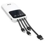 Evm Encase+power Bank 10000mah (White) - Image 3