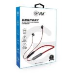 EVM Ensport EVM-NB-027 Bluetooth neckband with A2DP Audio Technology, CVC Noise Cancellation Technology (Black & Brown) - Image 2