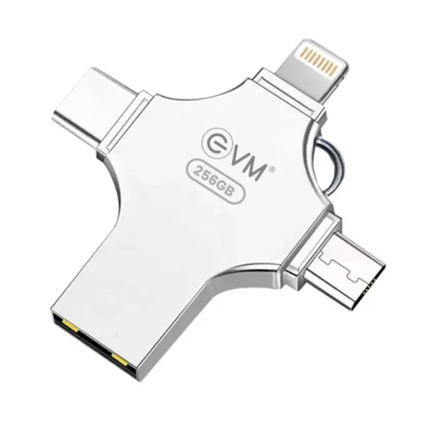 EVM Enstore 4 In 1 Otg Flashdrive 256gb