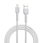 EVM LIGHTNING DATA CABLE (1 METER & 4 AMP) EVM-C-013, White