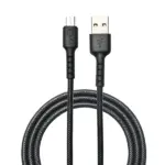 EVM MICRO USB DATA CABLE (1 METER & 4AMP) EVM-C-011, Black