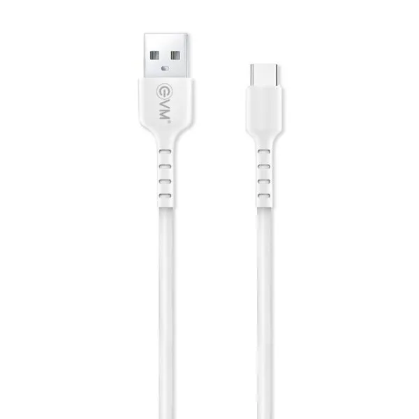 EVM TYPE-C DATA & SYNC CABLE (1 METER, 3 AMP) EVM-C-015, White