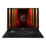 MSI Vector A18 HX A9WHG-033IN 18 inch Ryzen AI R9-9955HX DDR5 RAM 32GB 2TB NVMe SSD RTX5070Ti 12GB GPU Gaming Laptop