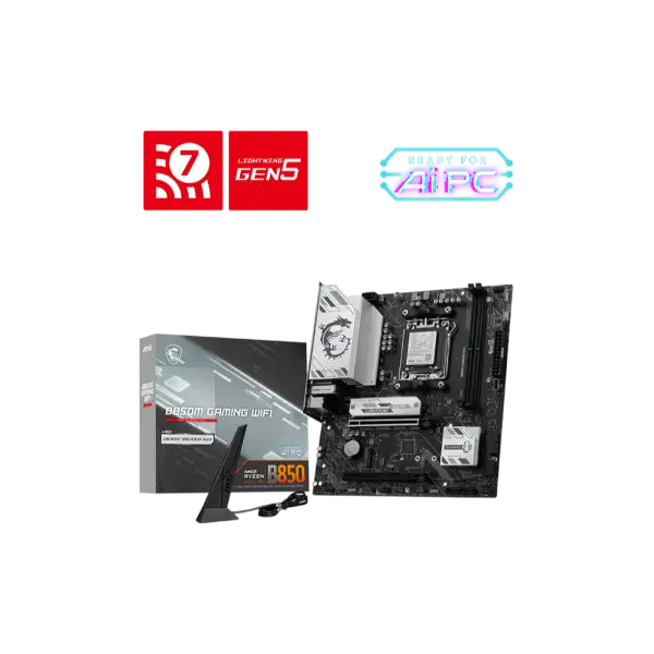 MSI B850M GAMING WIFI AMD Motherboard