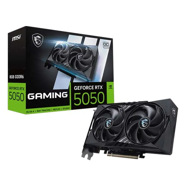 MSI GeForce RTX 5050 GAMING OC Graphics Card