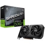 MSI GeForce RTX 5060 Ti 8GB SHADOW 2X OC PLUS GDDR6 Graphics Card - Image 2