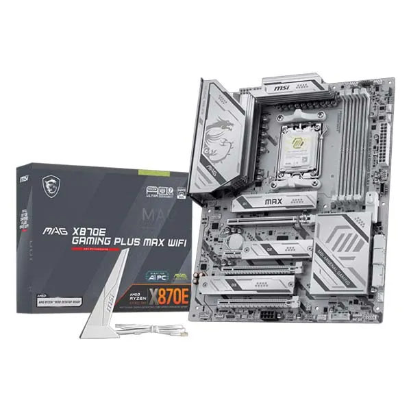 MSI MAG X870E GAMING PLUS MAX WIFI ATX Motherboard