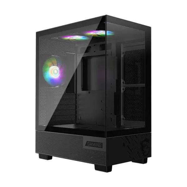 MSI PAG PANO M110A M-ATX Mid Tower Cabinet (Black)