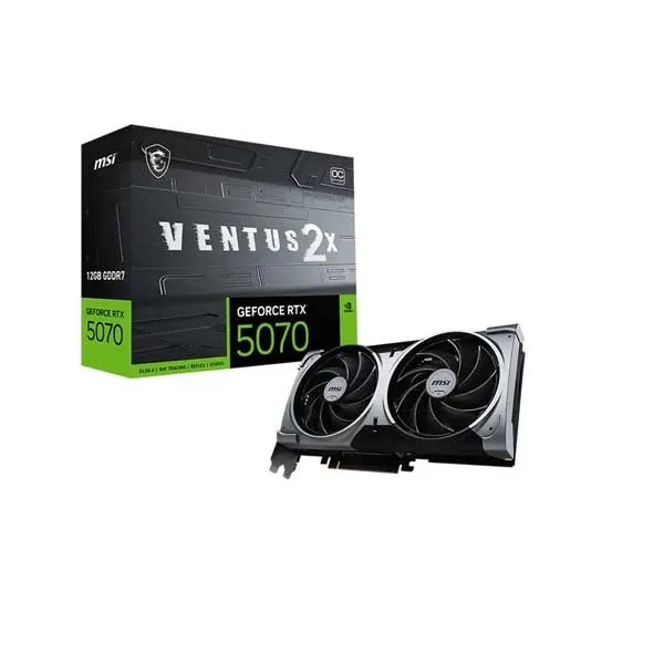 MSI RTX 5070 Ventus 2X OC 12GB GDDR7 Graphics Card