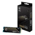 MSI SPATIUM M450 PCIe 4.0 NVMe M.2 1TB Internal Gaming SSD up to 3600MB/s 3D NAND Up to 600 TBW