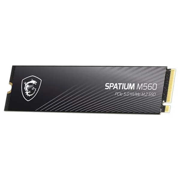 MSI SPATIUM M560 PCIe 5.0 NVMe M.2 1TB Solid State Drive