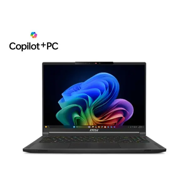 MSI Stealth A16 AI+,AMD Ryzen AI 9 365,Built-in AI,41CM QHD+ 240Hz Gaming Laptop(32GB/1TB NVMe SSD/Windows 11 Home/Office 2021/NVIDIA GeForce RTX 4070,GDDR6 8GB/Core Black/2.1Kg) A3HVGG-074IN