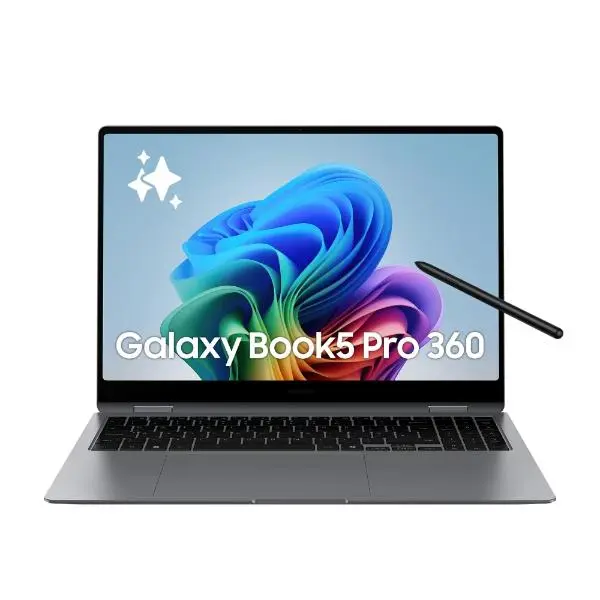 Samsung Galaxy Book5 Pro 360 NP960QHA-KG4IN Notebook Laptop (Intel Core Ultra 7/32 GB/1 TB SSD/Intel Arc Graphics/Windows 11 Home/MSOffice/Dynamic AMOLED 2X), 40.64 cm 16 inch, Grey