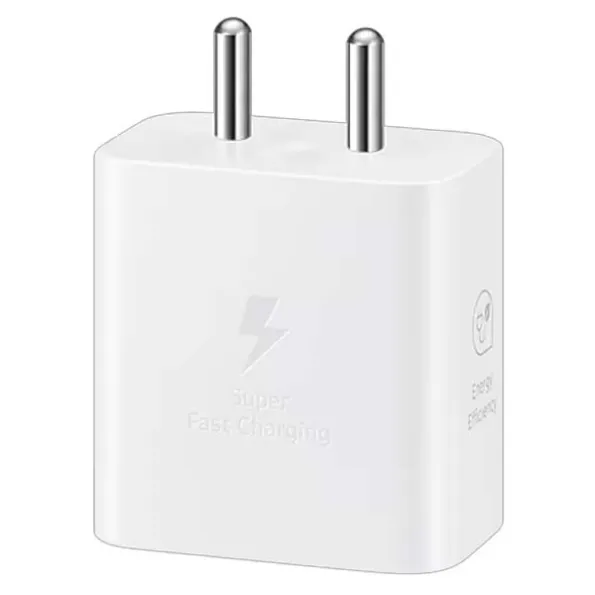 Samsung Original 25W Type-C Travel Adaptor With Cable (White)