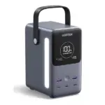 UGREEN 300W 48,000mAh Portable Charger Power Bank with Smart Digital Display, Lighting and SOS Mode, 153Wh 5 Ports USB C Battery Pack for Outdoor Camping and Home Backup for Laptop and More