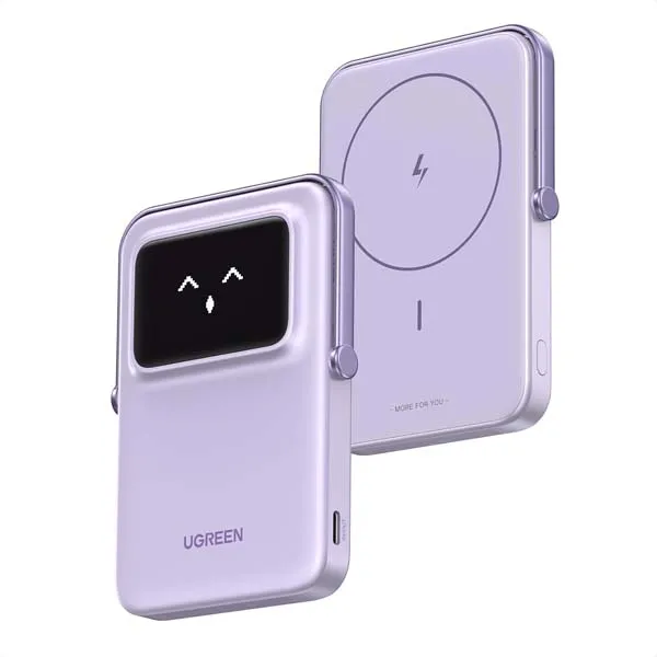 UGREEN PB571 5000mAh Uno Magsafe Power Bank Magnetic Portable Charger Purple
